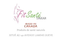 a logo for fit santa dakar made in canada