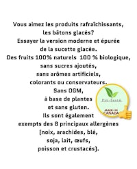 a poster showing the ingredients of a product