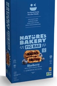nature's bakery fig & blueberry granola bars