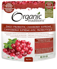 organic traditions daily probiotic cranberry supreme