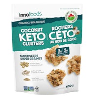 inofoods coconut rooster keto clusters